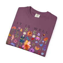 It Is Well With My Soul floral tee | T-Shirt