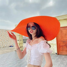 XXL Oversized Wide Brim Sun Hat – Foldable, Travel-Friendly, 10+ Colors
