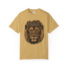 Lion King Crown Shirt, Comfort Colors Leo Tee, Unisex Lion Head T-Shirt