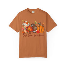 Tis The Season Shirt | Fall Pumpkin Spice Football Comfort Colors Tee | Autumn Vibes Thanksgiving Shirt