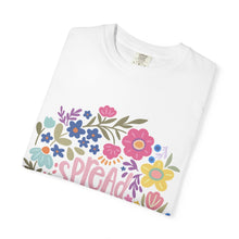 Spread Love Botanical Flower T-Shirt — Inspirational Floral Tee