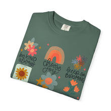 Positive Affirmations Floral T-Shirt | Comfort Colors Inspirational Tee | Wildflower Positive Doodle Shirt | Mental Health Gift