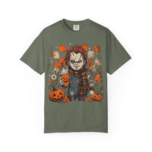 Creepy Doll Halloween Graphic T-Shirt – Cute Fall Horror Tee