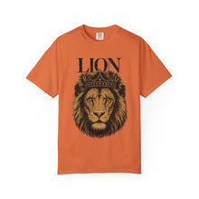 Lion King Crown Shirt, Comfort Colors Leo Tee, Unisex Lion Head T-Shirt