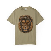 Lion King Crown Shirt, Comfort Colors Leo Tee, Unisex Lion Head T-Shirt