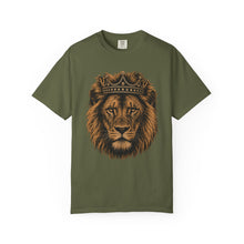 Lion King Crown Shirt, Comfort Colors Leo Tee, Unisex Lion Head T-Shirt