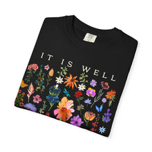 It Is Well With My Soul floral tee | T-Shirt