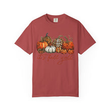 It's Fall Y'all Shirt | Leopard Pumpkin Comfort Colors Tee | Cute Autumn Pumpkin Patch Shirt