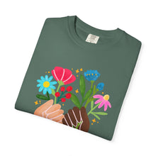 Spread Kindness Floral Comfort Colors T-Shirt, Spiritual Tee