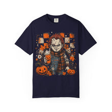 Creepy Doll Halloween Graphic T-Shirt – Cute Fall Horror Tee