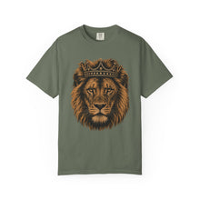 Lion King Crown Shirt, Comfort Colors Leo Tee, Unisex Lion Head T-Shirt