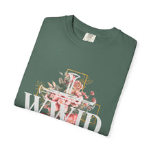 Floral WWJD Cross T-Shirt | Comfort Colors Christian Faith Tee | Boho Wildflower Cross Graphic Shirt