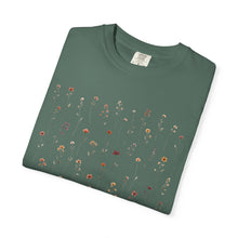 Botanical Wildflower T-Shirt | Pressed Flower Comfort Colors Graphic Tee