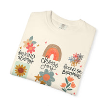 Positive Affirmations Floral T-Shirt | Comfort Colors Inspirational Tee | Wildflower Positive Doodle Shirt | Mental Health Gift
