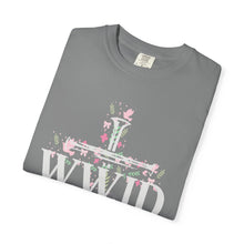 WWJD He Would Love First Floral Tee | Comfort Colors Faith Shirt