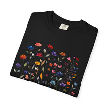 Floral Meadow T-Shirt — Colorful Watercolor Wildflower Tee