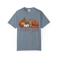 It's Fall Y'all Shirt | Leopard Pumpkin Comfort Colors Tee | Cute Autumn Pumpkin Patch Shirt