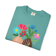 Spread Kindness Floral Comfort Colors T-Shirt, Spiritual Tee