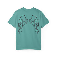 Angel Wings Comfort Colors® T-Shirt | Minimalist Back Print Unisex Graphic Tee