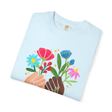 Spread Kindness Floral Comfort Colors T-Shirt, Spiritual Tee