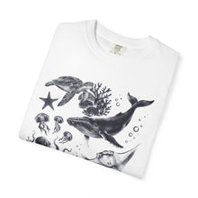Sea Creatures Comfort Colors® Tee | Unisex Ocean Lover Graphic T-Shirt