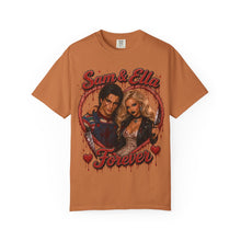 Personalized Horror Couple Shirt, Custom Photo & Names, Spooky Couple Portrait Tee, Halloween Couple Gift