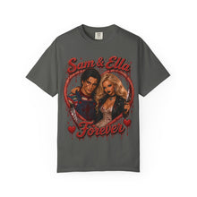 Personalized Horror Couple Shirt, Custom Photo & Names, Spooky Couple Portrait Tee, Halloween Couple Gift