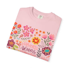 Happiness Bloom From Within Tee | Floral Comfort Colors T-Shirt