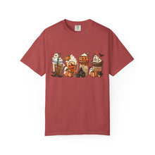 Halloween Latte Shirt, Pumpkin Spice Tee, Comfort Colors Fall Coffee Shirt Unisex