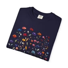Floral Meadow T-Shirt — Colorful Watercolor Wildflower Tee