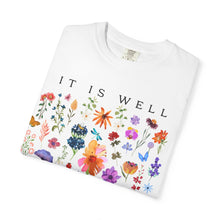 It Is Well With My Soul floral tee | T-Shirt