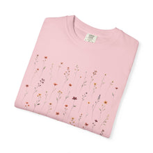 Botanical Wildflower T-Shirt | Pressed Flower Comfort Colors Graphic Tee