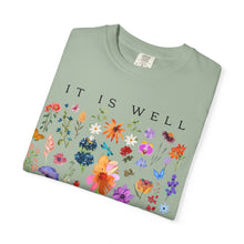 It Is Well With My Soul floral tee | T-Shirt