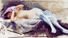 Naked Woman Antique Painting