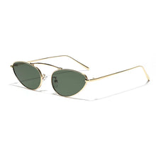 Designer Inspired Small Oval Cat Eye Sunglasses - Bella