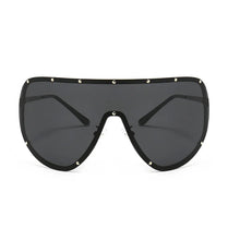 Celebrity Style Oversized Shield Sunglasses HD Polarized UV400 - Solara