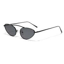 Designer Inspired Small Oval Cat Eye Sunglasses - Bella