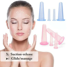 Silicone Facial Cupping Set | Glow, Lift & Anti-Aging Skin Tool
