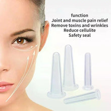 Silicone Facial Cupping Set | Glow, Lift & Anti-Aging Skin Tool