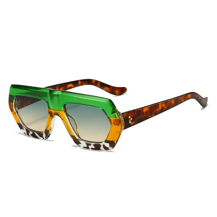 Geometric Unique Fashion Sunglasses UV400 - NovaEdge