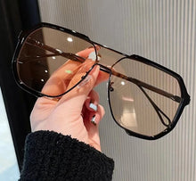 Oversized Clear Fashion Sunglasses UV400 - CLARITY