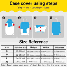 Watercolor Rose Initial Luggage Cover – Stretch Suitcase Protector Travel Cover S-XL 🌹🧳