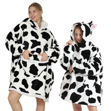 Gorgeous Hoodie Fleece Blanket Kids Adults - Avocado, Dog, Unicorn, Cow, Milky Way