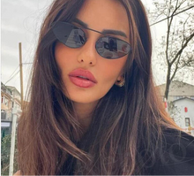 Designer Inspired Small Oval Cat Eye Sunglasses - Bella