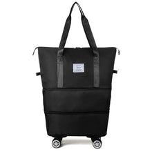 Double-layer Expansion with Wheels Large-capacity Travel Bag - Unisex