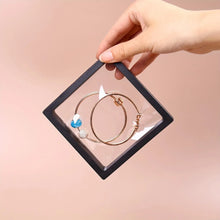 10pcs See-Through Floating Jewelry Boxes – Necklace, Ring & Gift Storage