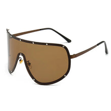 Celebrity Style Oversized Shield Sunglasses HD Polarized UV400 - Solara