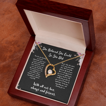 Graduation Heart Necklace - Graduation Gift from (We), family, friends