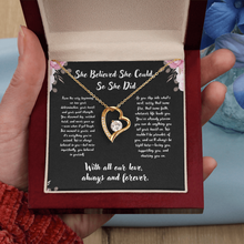 Graduation Heart Necklace - Graduation Gift from (We), family, friends