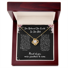 Love Knot Necklace - Graduation Gift